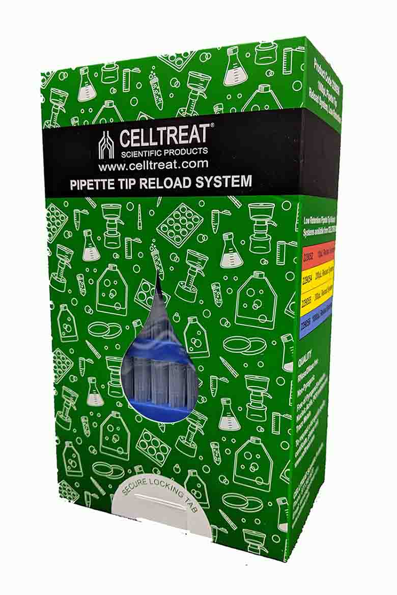 1000 µL Extended-Length Low-Retention Pipette Tip Reload System, Non-Sterile