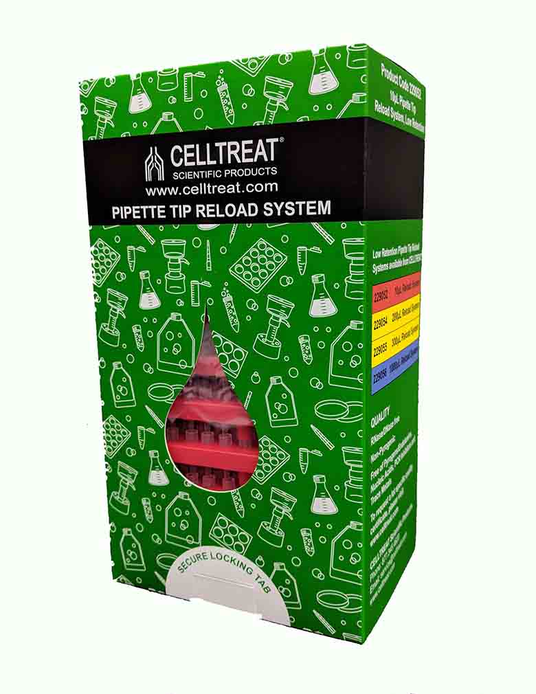 10 µL Low-Retention Pipette Tip Reload System, Non-Sterile
