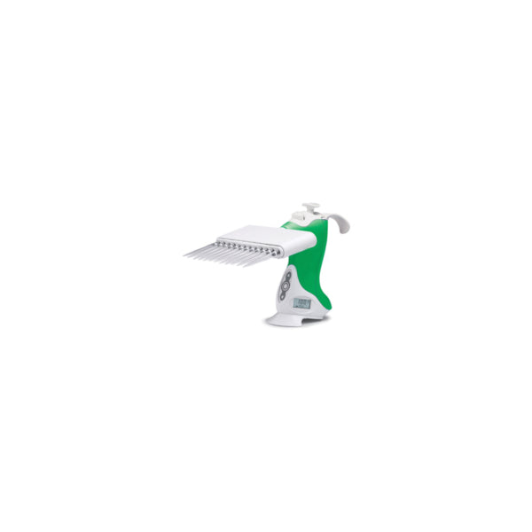 2.0-125µL Pipette, Ovation, (E12) Electronic Multichannel, Green - catalogue 1060-0125