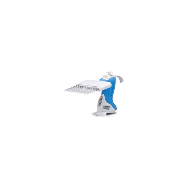 5.0-250µL Pipette, Ovation, (E12) Electronic Multichannel, Blue - catalogue 1060-0250
