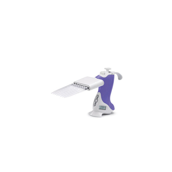 25-1250µL Pipette, Ovation, (E8) Electronic Multichannel, Purple - catalogue 1160-1250