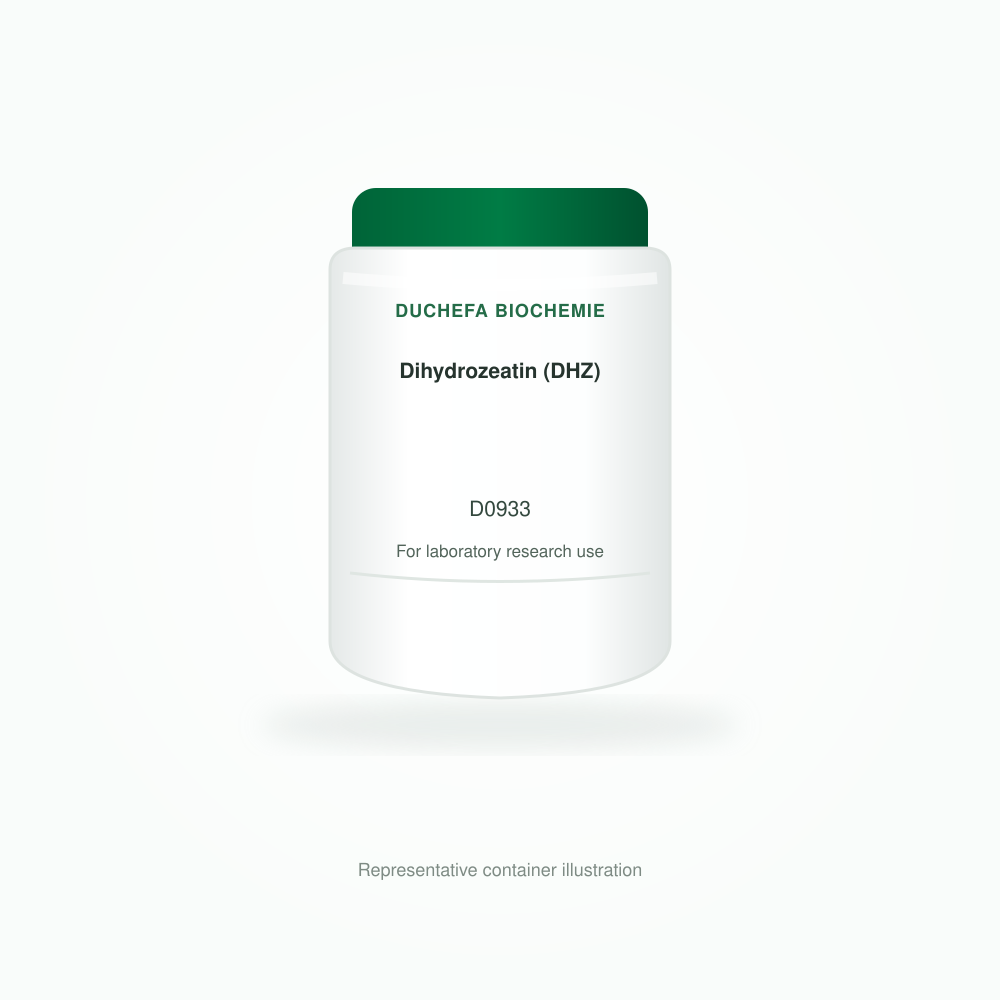Dihydrozeatin (DHZ) - Duchefa Biochemie representative container illustration