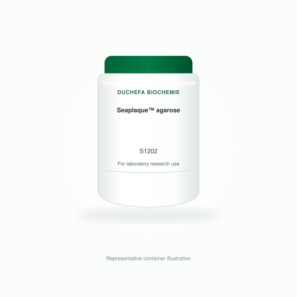 Seaplaque™ agarose - Duchefa Biochemie representative container illustration